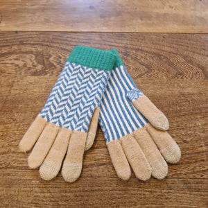 Multicolor Stripe Gloves (two colors)
