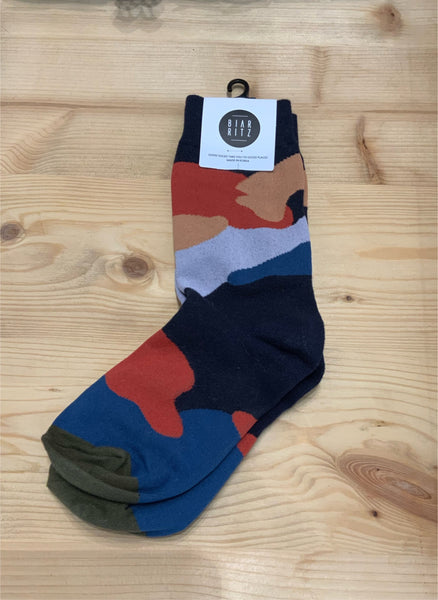 Multiple colour socks (3 colours)