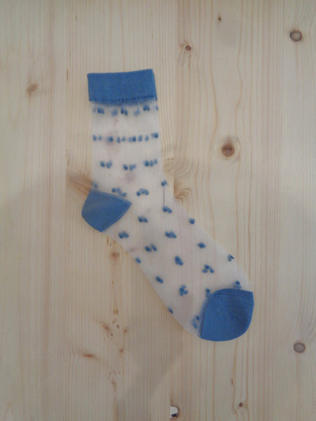 See Through Dots Socks (4 colours)