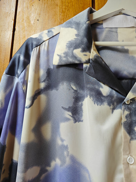 3/4 Sleeves Print Shirt