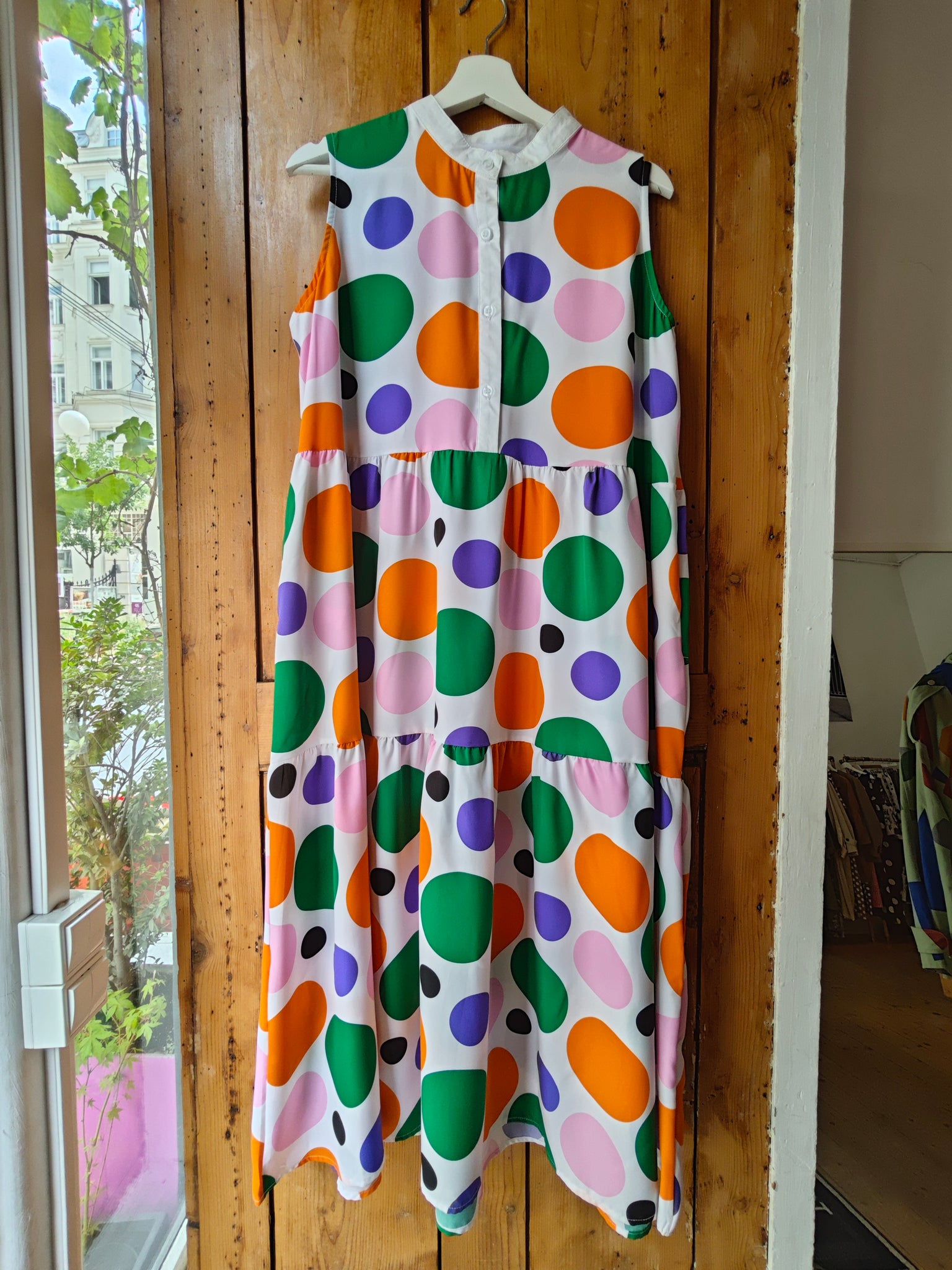 Multi-Color Dots Dress
