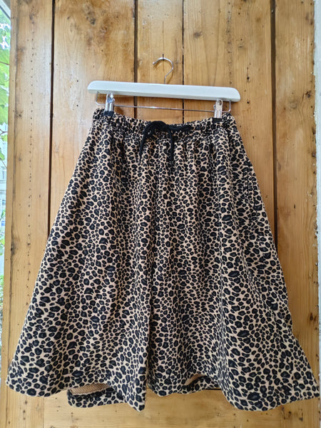 Leopard shorts