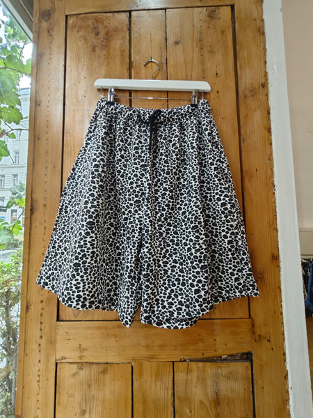 Leopard shorts