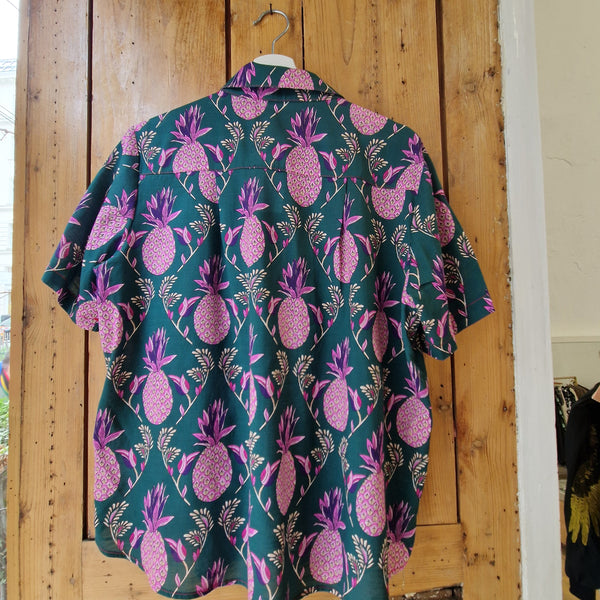 Pineapple Hawaiian HS Shirt