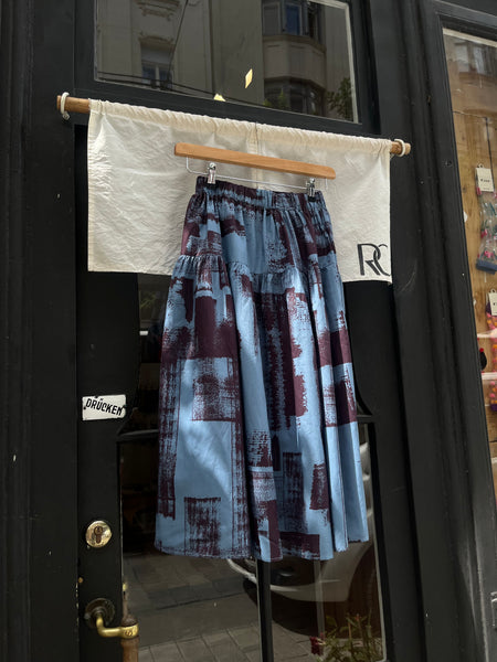 Paintbrush Pattern Skirt