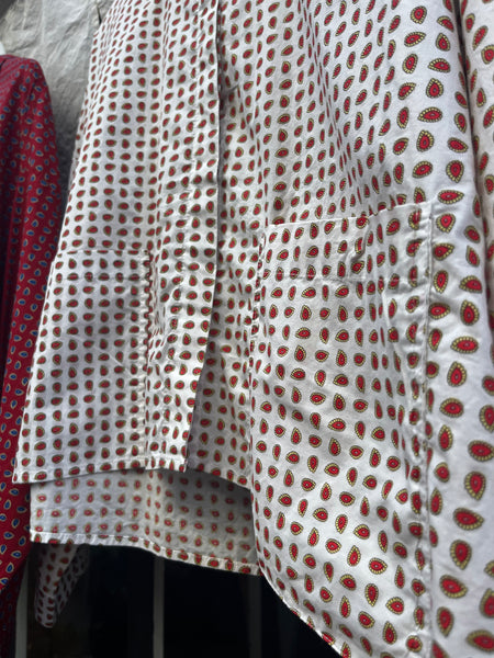 Seed Paisley Pattern Shirt