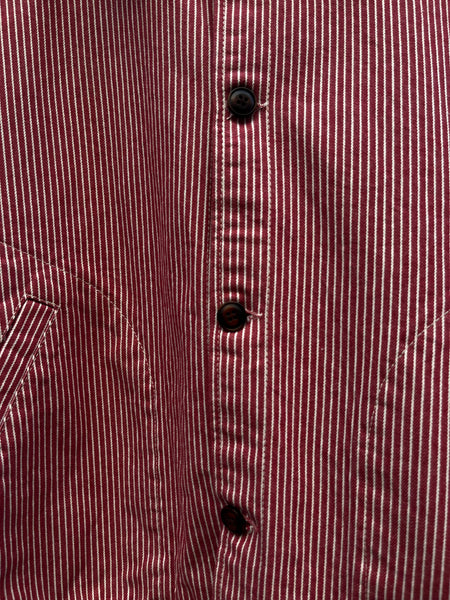 Hickory Stripe Shirt Jacket