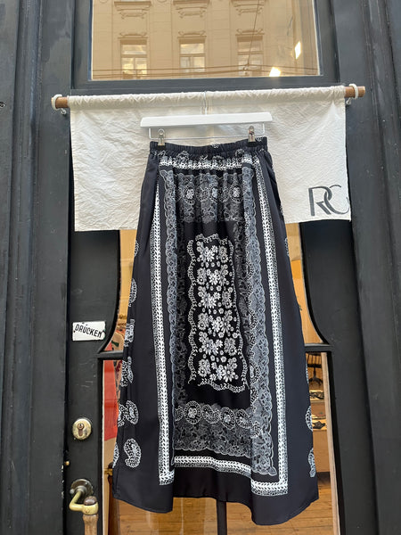 Bandana Maxi Skirt