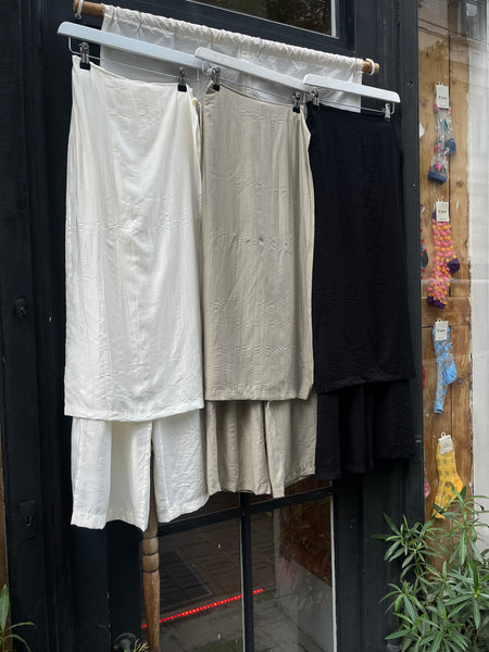 Wrap skirt trousers (Summer version)
