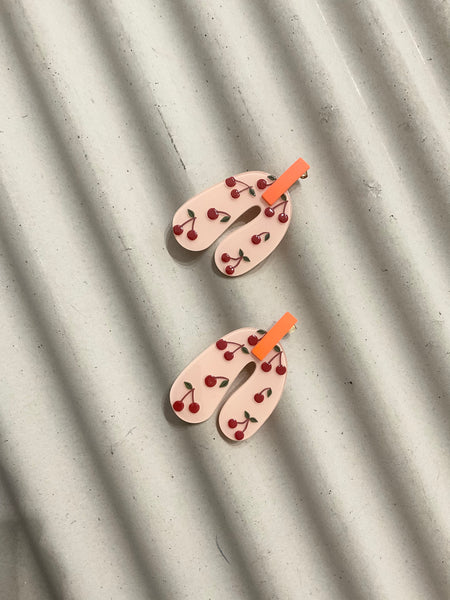 Colour pattern earrings