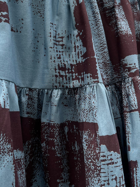 Paintbrush Pattern Skirt