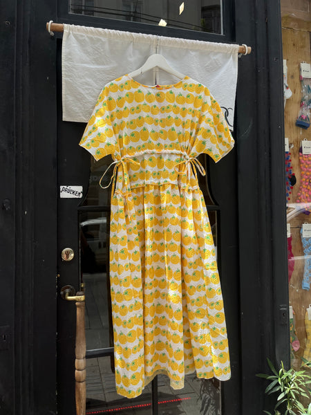 Fruit Stripe Summer Dress