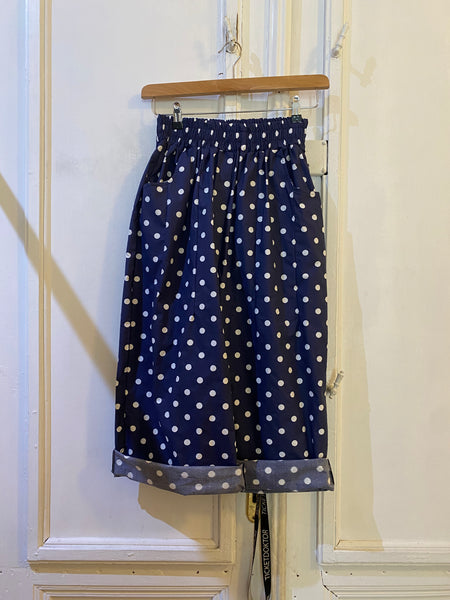 Dots Trousers with elastic waist