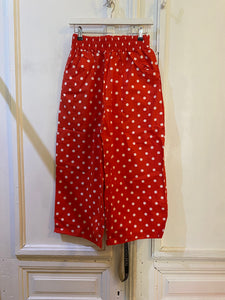 Dots Trousers with elastic waist