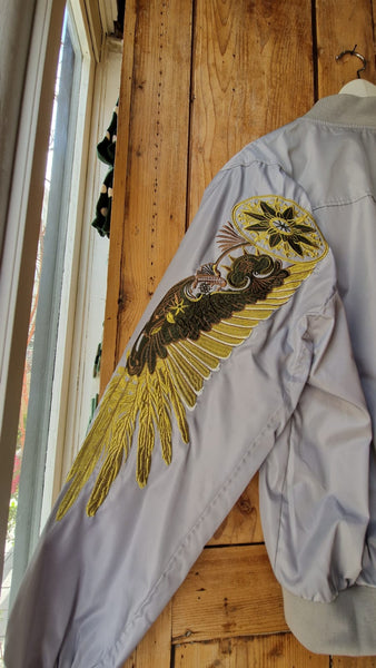 Gold wind embroidery jacket
