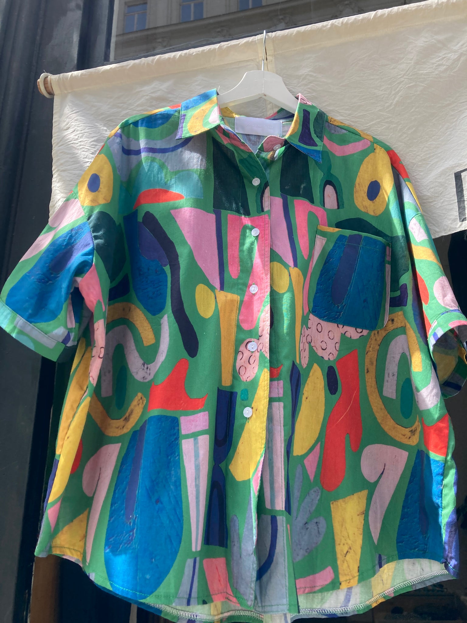 Colorful printed shirt