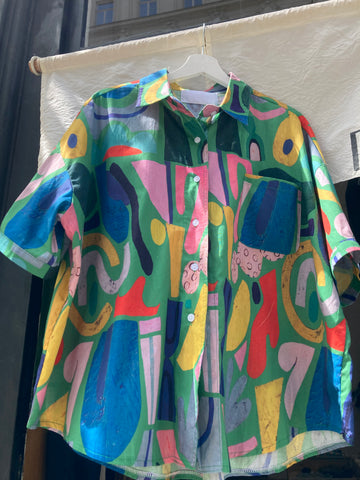 Colorful printed shirt