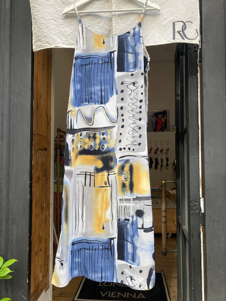 Watercolor paint dress
