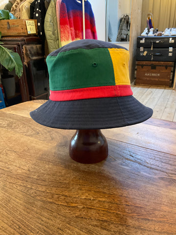 Colour block bucket Hat