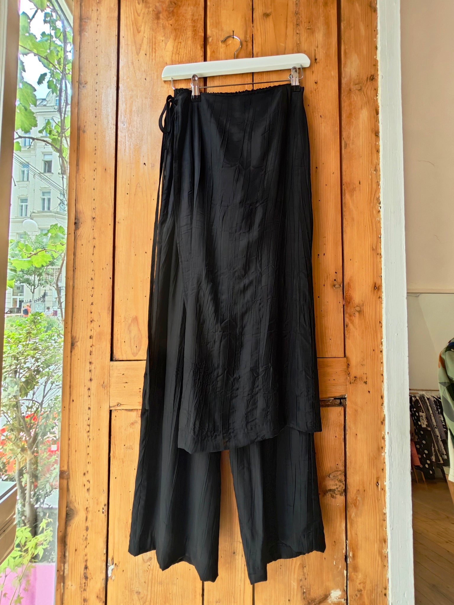 Wrap skirt trousers (Summer version)