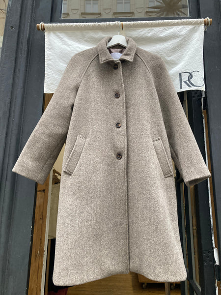 Melton Wool Coat