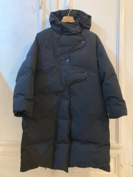 A-line Padded Winter Coat | Duck down feather