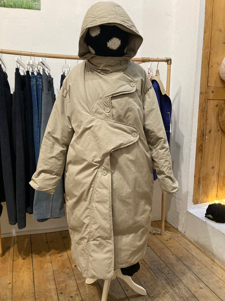 A-line Padded Winter Coat | Duck down feather