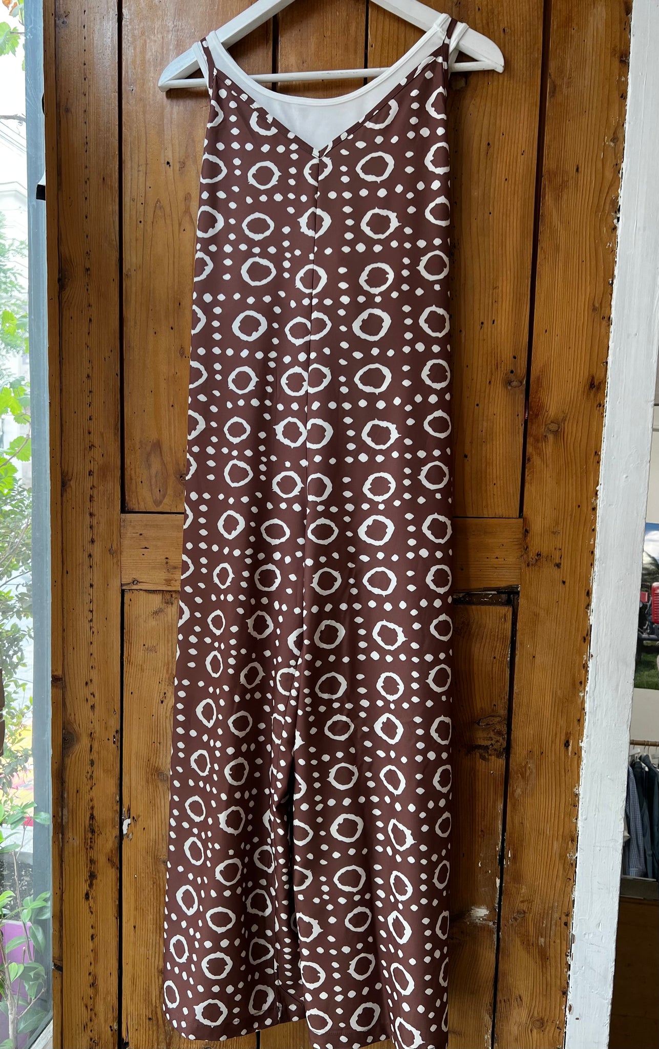 Geometric Print Jumpsuit