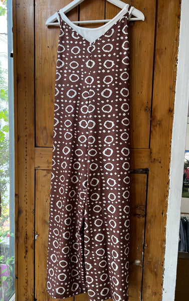 Geometric Print Jumpsuit