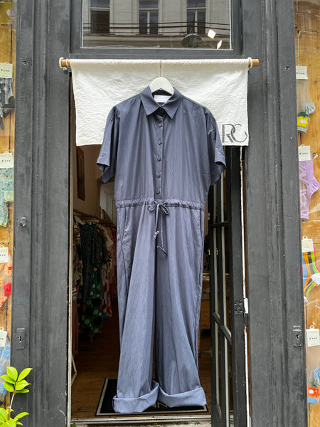 Wrinkled H/S Jumpsuit