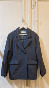 Wool Tweed & Denim Jacket