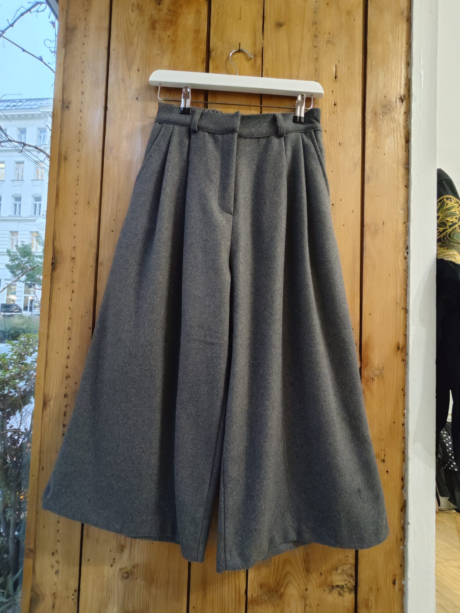 Wool culottes