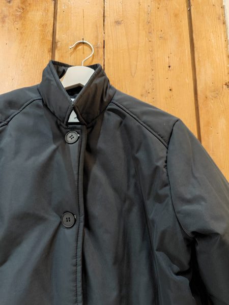 Check lining padded coat