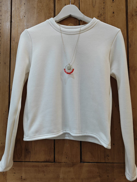 Fleece lining sweatshirt