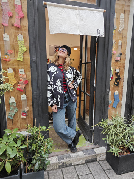 Embroidery Drawing Jacket