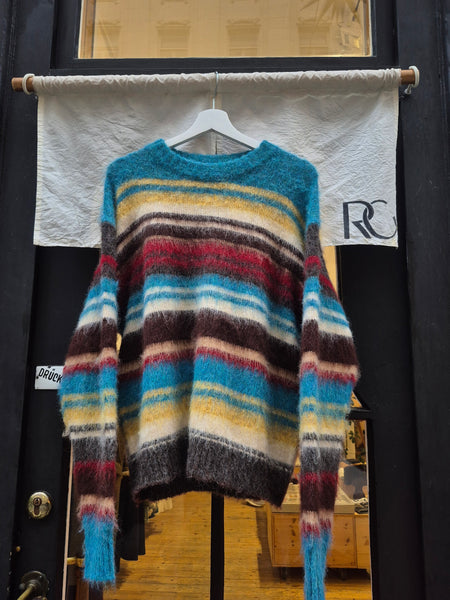 Mohair stripe jumper