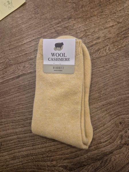 Wool Cashmere Socks