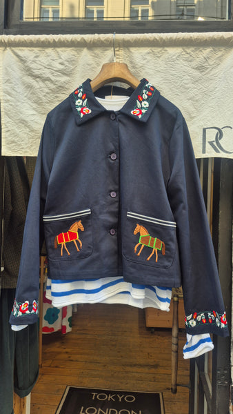Horse Embroidery Jacket