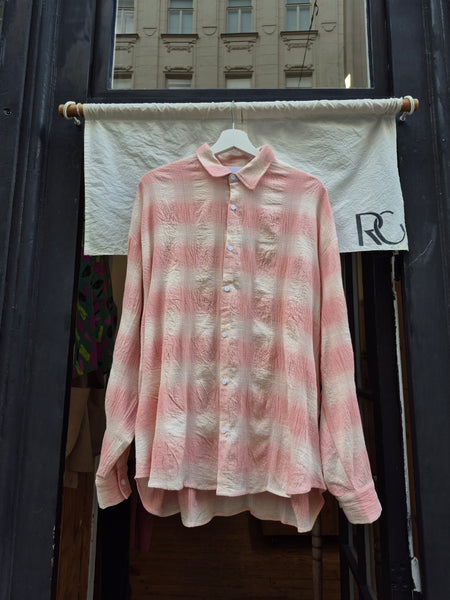 Blurred Check L/S Shirt