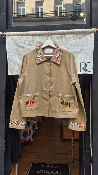 Horse Embroidery Jacket