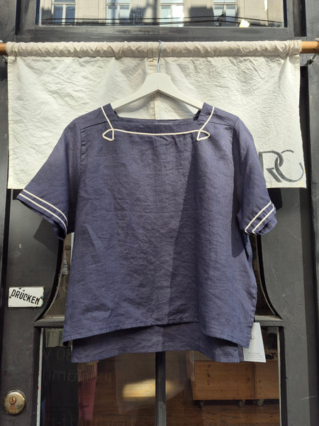 Linen Sailor Top