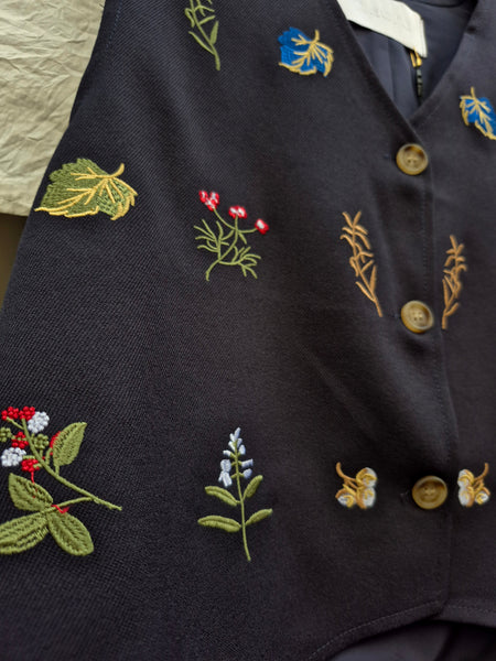 Embroidery Vest