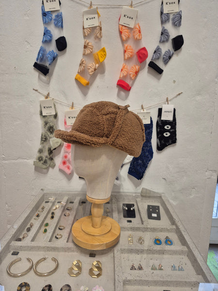 Full Boa Flap Ear Cap
