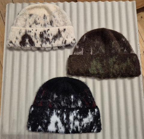 Soft colorful beanie