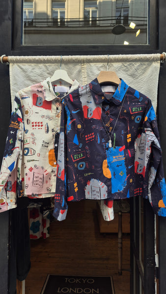 Graffiti Patterned Shirt