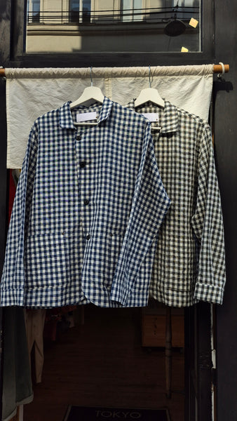 Gingham Work Jacket