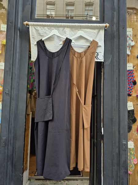 NS Cotton Dress with Bag