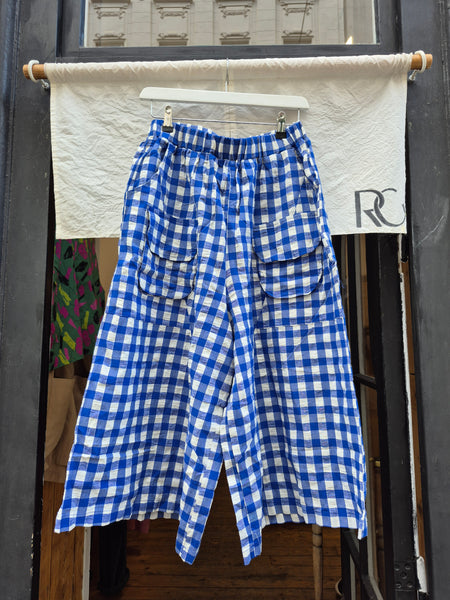 Gingham Check Cullotes