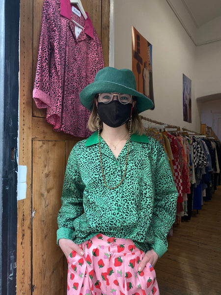 Leopard Bowling Shirt (2 colours)
