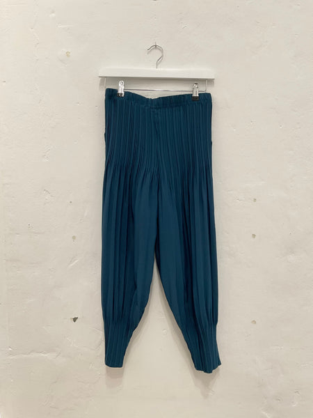 Pleated Plain Pants